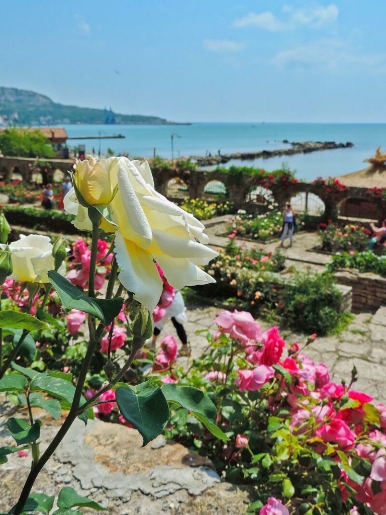 Seafront view from Balchik Palace