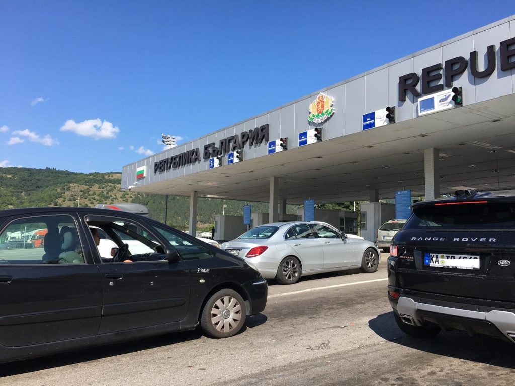 Bulgarian border crossing
