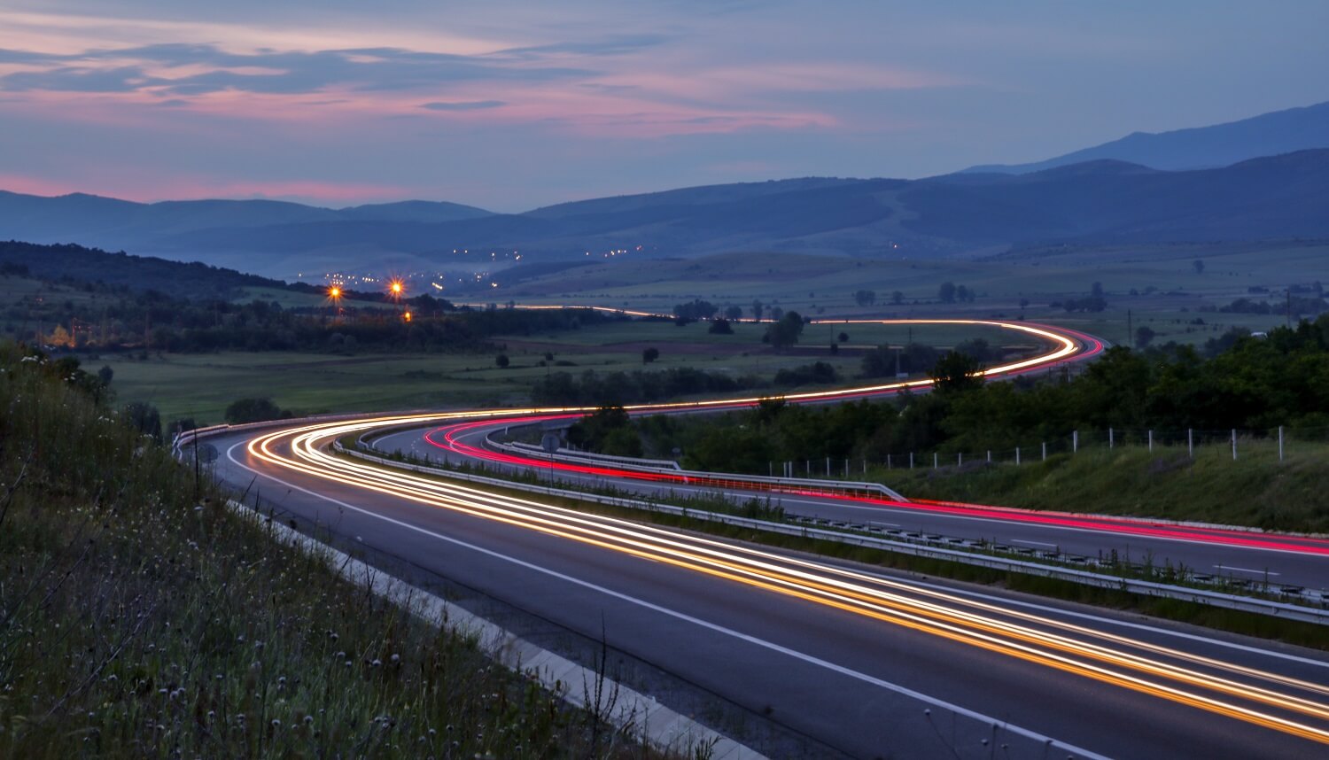 Motorway in Bulgaria