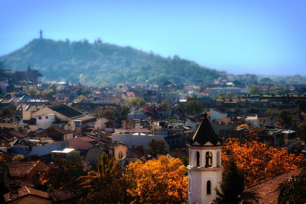 The hills of Plovdiv